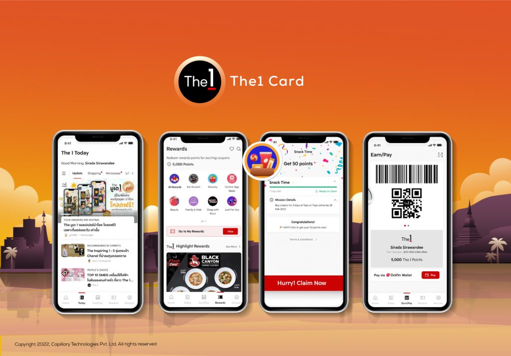 the1 card