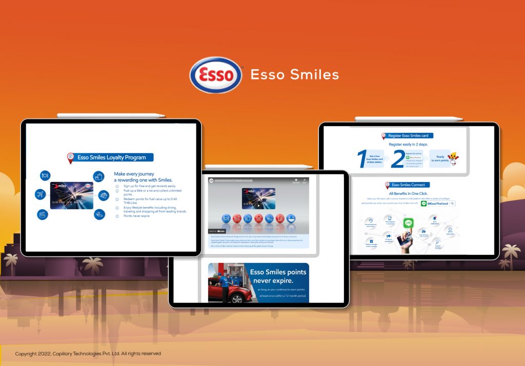 esso smiles retail rewards program thailand