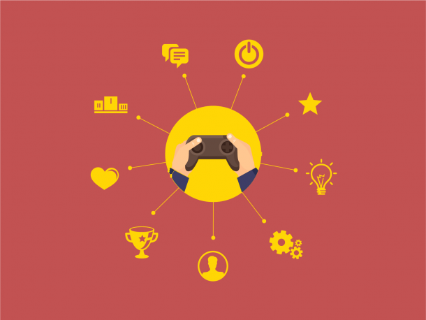 A picture linking gamification and it various aspects 