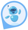 Icon for aiRA, the AI chatbot for loyalty programs created by Capillary Technologies and a main feature of Generative Loyalty. Icon shows an image of a friendly-looking robot waving.
